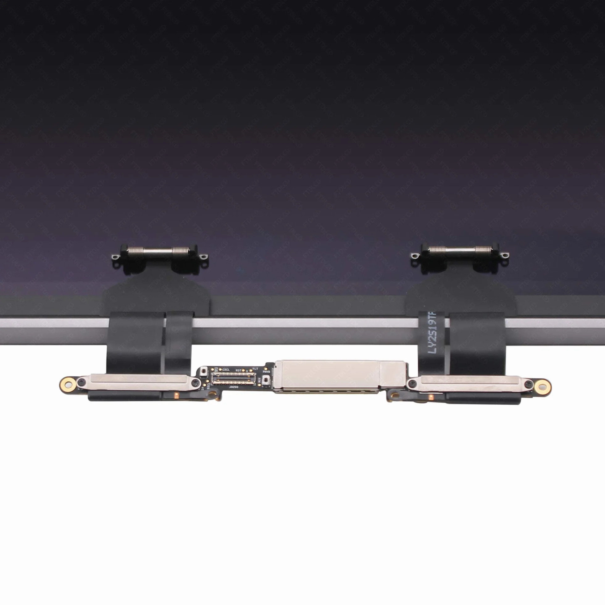 13,3 Zoll LCD Screen Komplett Display Bildschirm Assembly Ersatz für Apple MacBook Pro Retina 13 A2338 M1 2020 EMC 3578 MYD83D/A MYD92D/A MYDA2D/A MYDC2D/A (Space Grau)