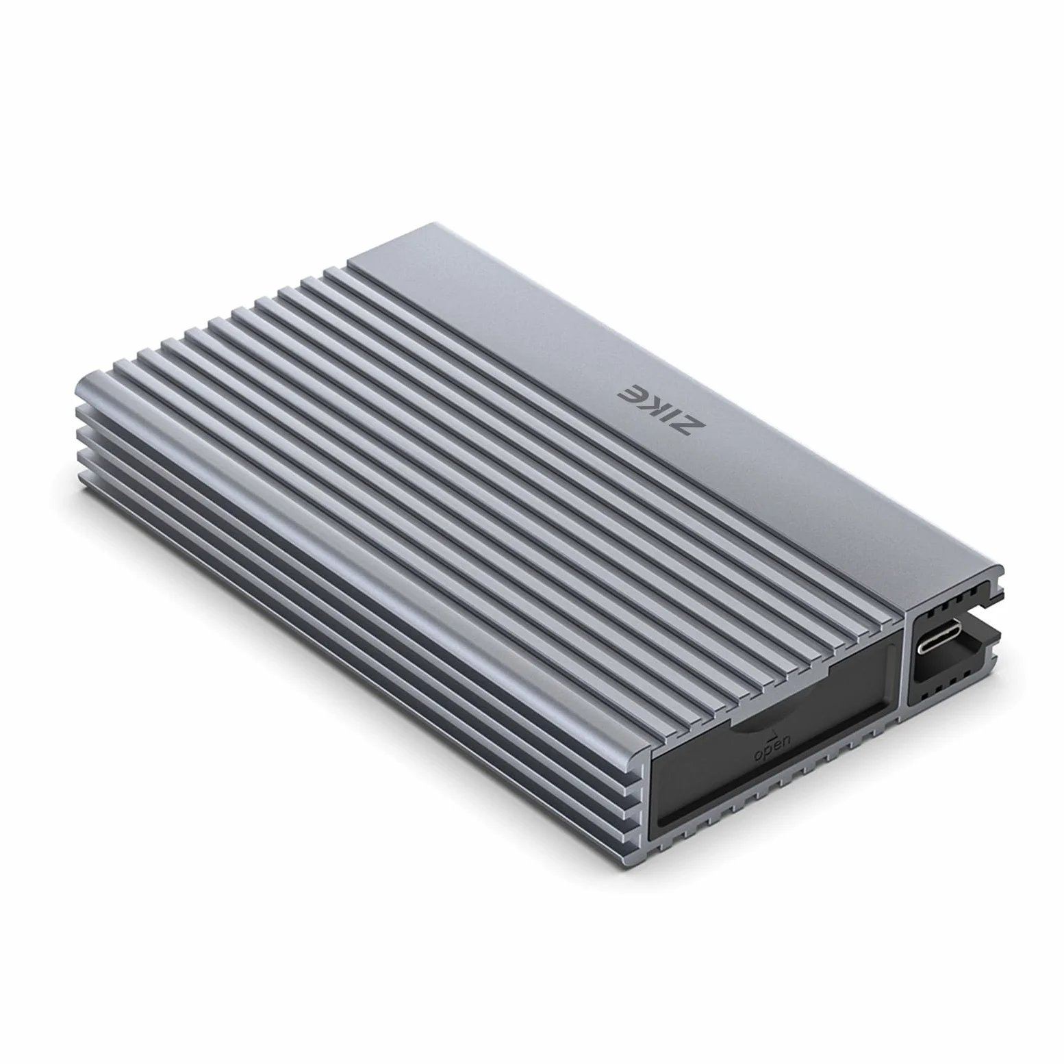 ZIKE 40Gbps M.2 NVMe SSD Gehäuse USB4.0 bis zu 3811MB/s Aluminiumgehäuse Z666, kompatibel mit Thunderbolt4 M.2 M-Key 2280, USB4 USB3.2 Gen2/Gen1 PCI-E Gen 4x4 werkzeuglose Installation
