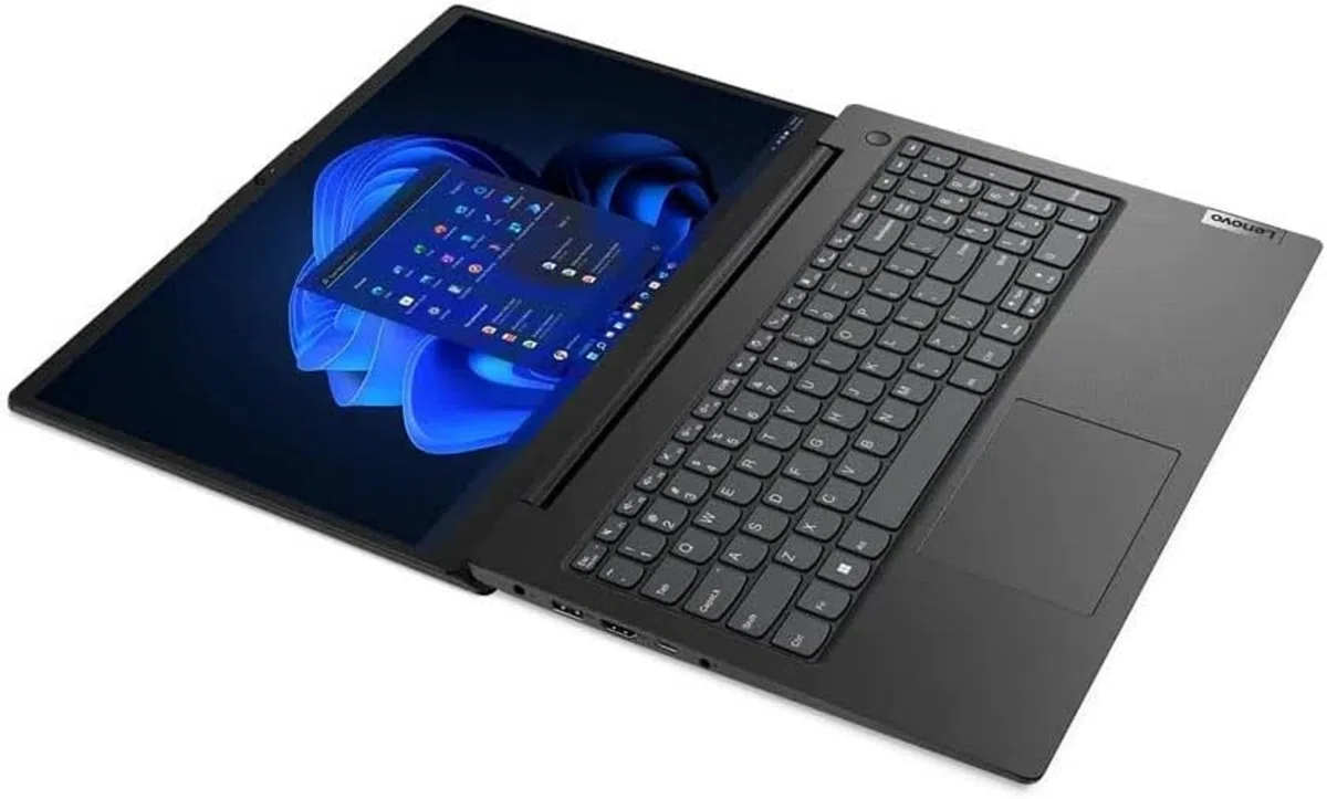Lenovo Laptop, 15,6 Zoll FHD Display, AMD Ryzen 5 7520U, 4 x 4.30 GHz, 16 GB DDR4 RAM, 512 GB SSD, AMD Radeon 610M, Windows 11 Pro