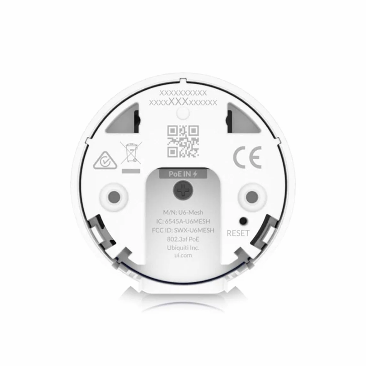Ubiquiti U6 Mesh Access Point WiFi 6 für Innen/Außen PoE Weiß