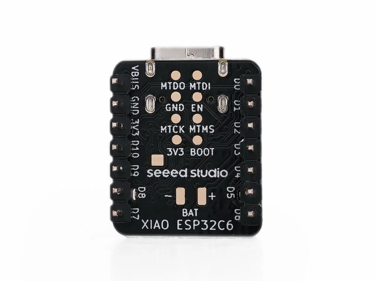 Seeed Studio XIAO ESP32C6 (vorverlötet): Wi-Fi 6, Bluetooth 5, Thread, Zigbee, 160 MHz RISC-V Prozessor, Linux, LPDDR RAM