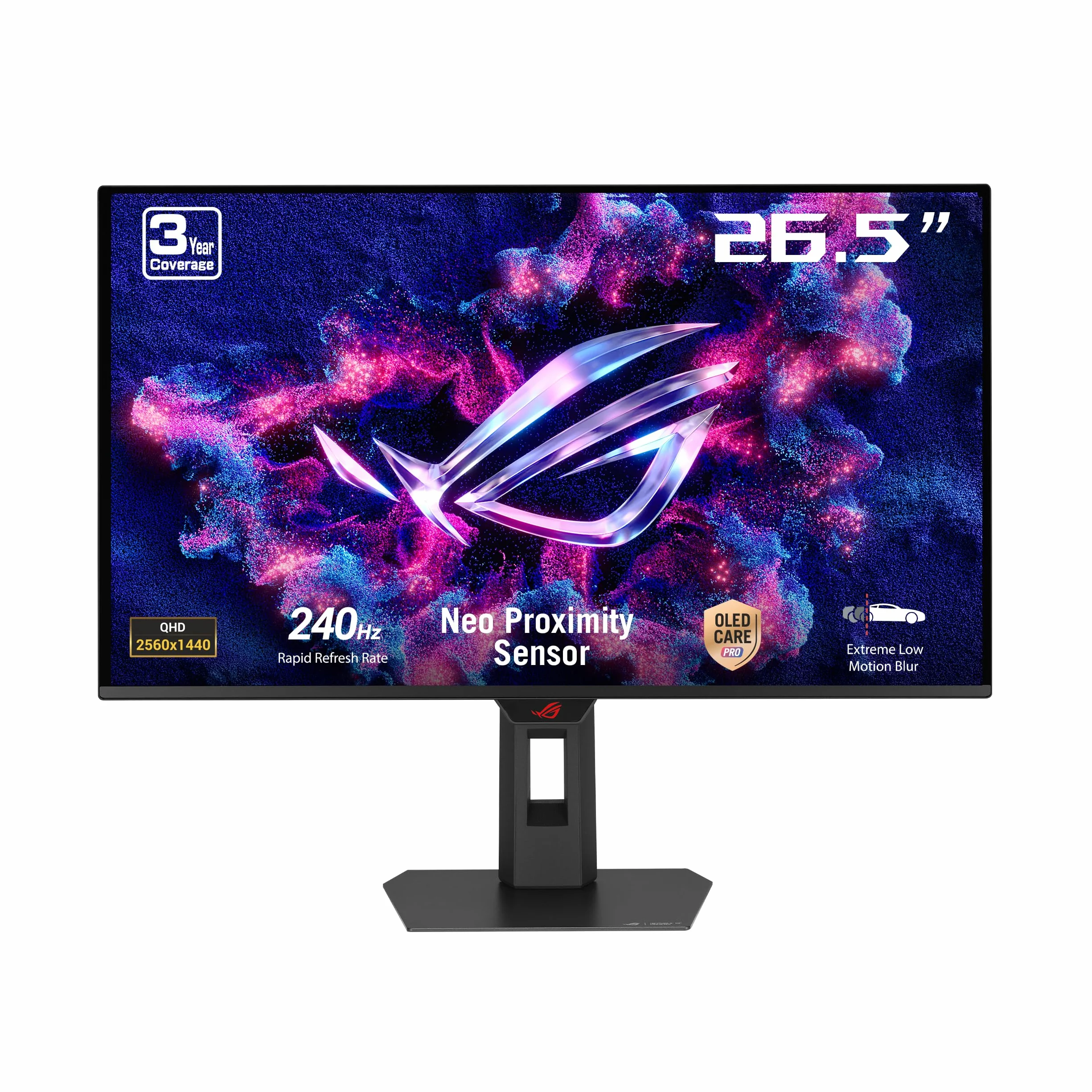 ASUS ROG Strix XG27AQDMES Gaming-Monitor 27 Zoll 1440p QD-OLED 240 Hz 0,03ms G-SYNC kompatibel 99% DCI-P3