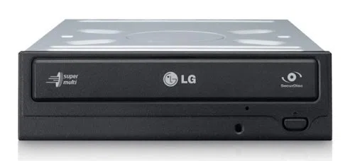 LG GH22NS SecureDisk SATA DVD-Brenner (22x8x16 DVD+RW, 20x6x DVD-RW, 12x DVD+R/-R DL, 12x DVDRAM, 48x32x48x CDRW) Retail schwarz