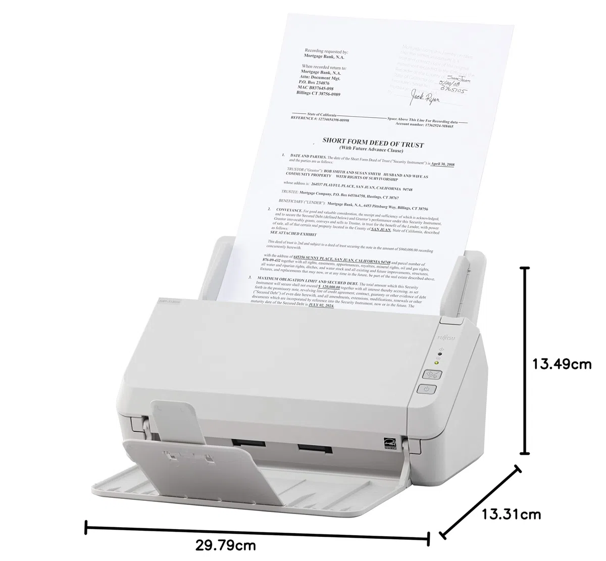 RICOH SP-1130N Preisleistungsfähiger, netzwerkfähiger Farb-Duplex-Dokumentenscanner mit automatischem Dokumenteneinzug (ADF)
