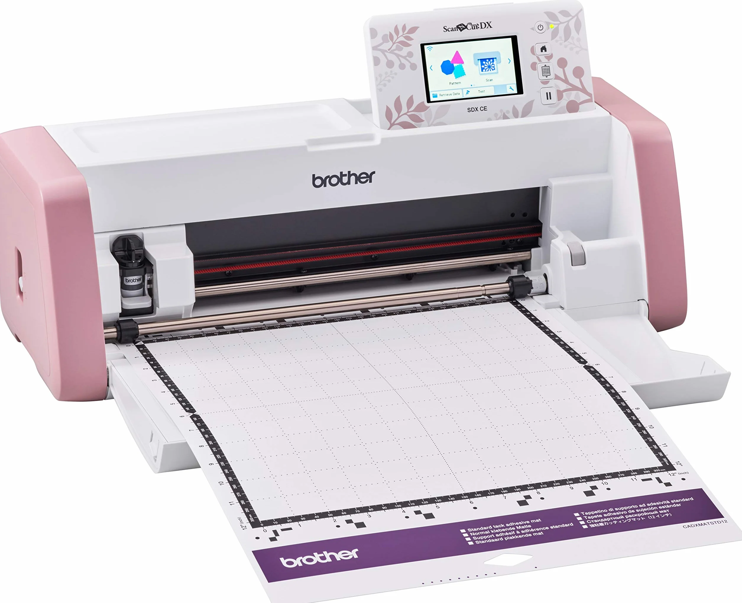 Brother Scan N Cut SDXCE (Limitierte Edition) Stanzmaschine, ScanNCut Wireless mit integriertem Scanner, 3 mm, Kreativbedarf, Scrapbooking, Patchwork, Nähen