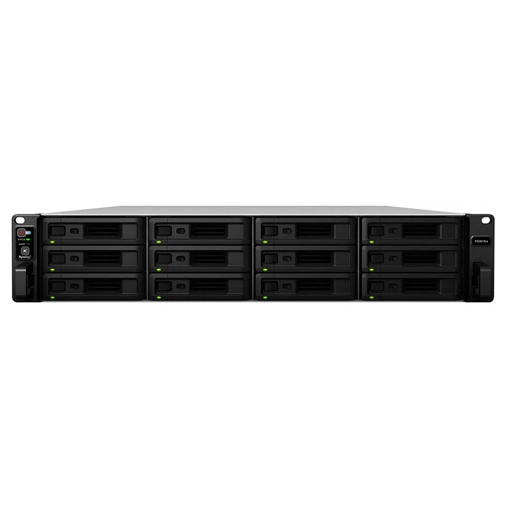 Synology RS3618XS 12-Bay NAS Rack Gehäuse