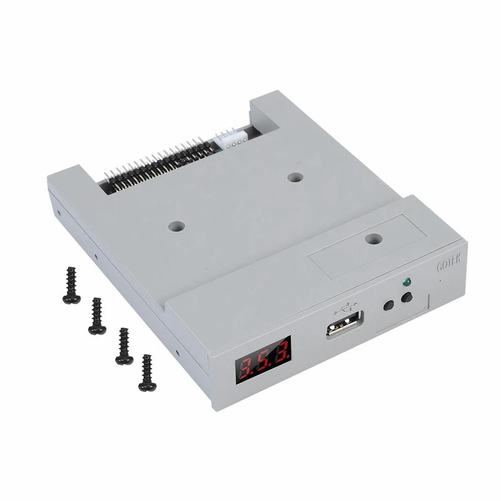 Diyeeni USB-Emulator SFR1M44-U100 USB-SSD-Diskettenlaufwerksemulator Geeignet für industrielle Steuergeräte mit 1,44 MB Diskettenlaufwerk