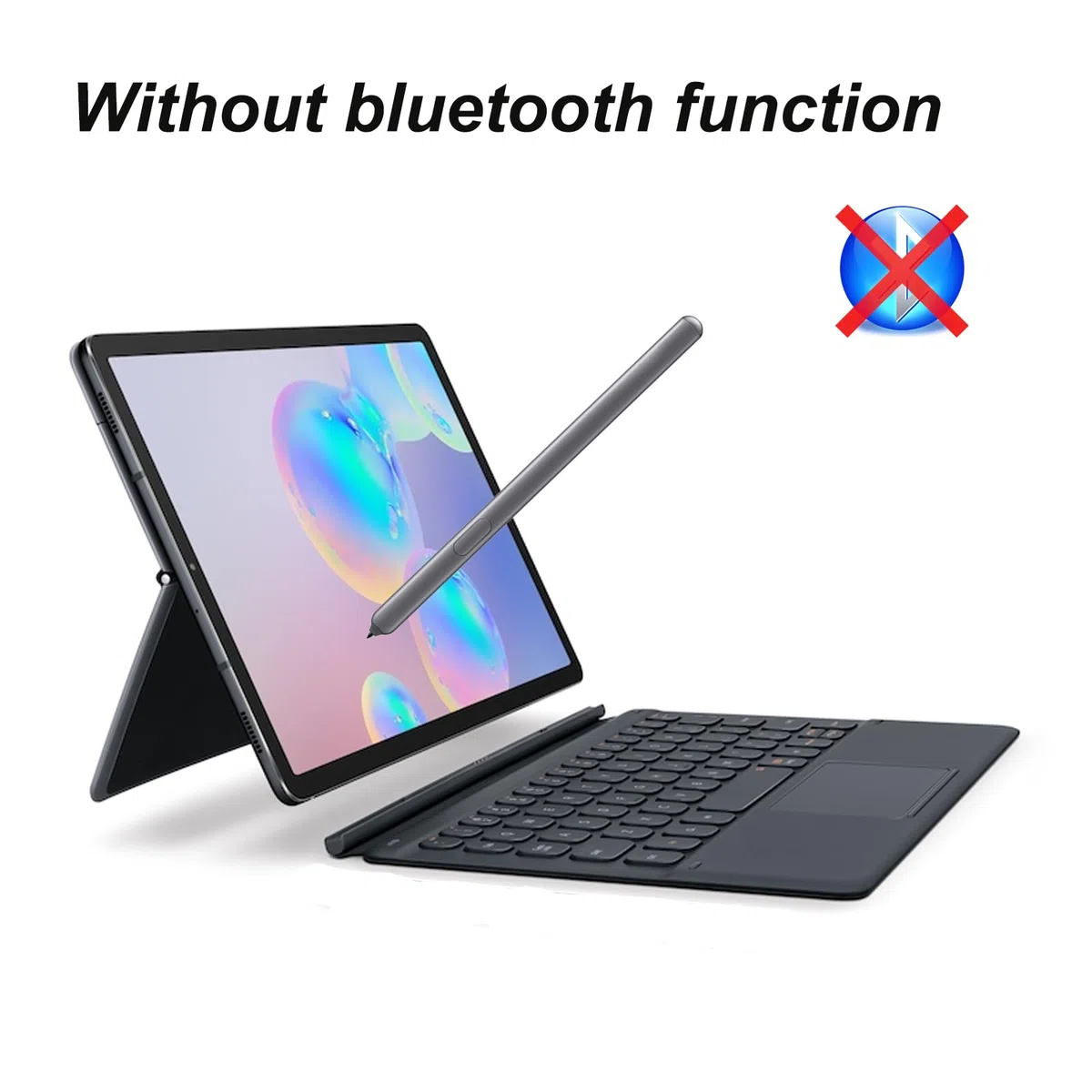 Galaxy Tab S6 Stylus Pen Ersatz (ohneBluetooth) für Samsung Galaxy Tab S6 SM-T860 Stylus Touch Pen (Mountain Gray) + Auswurfstift