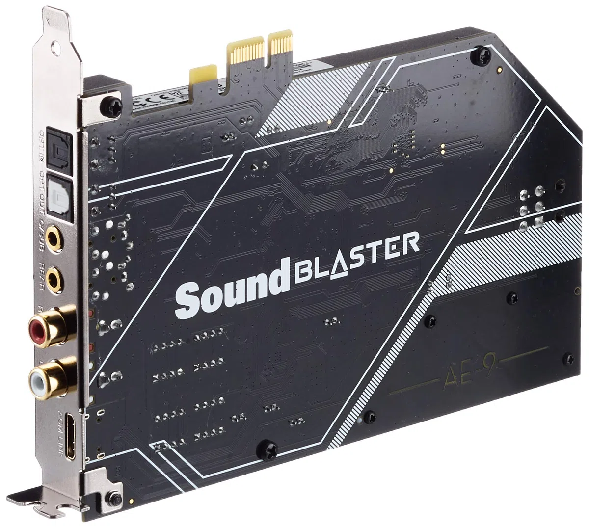 Creative Compatible Sound Blaster AE-9PE, High-End Soundkarte - DAC/PCIe