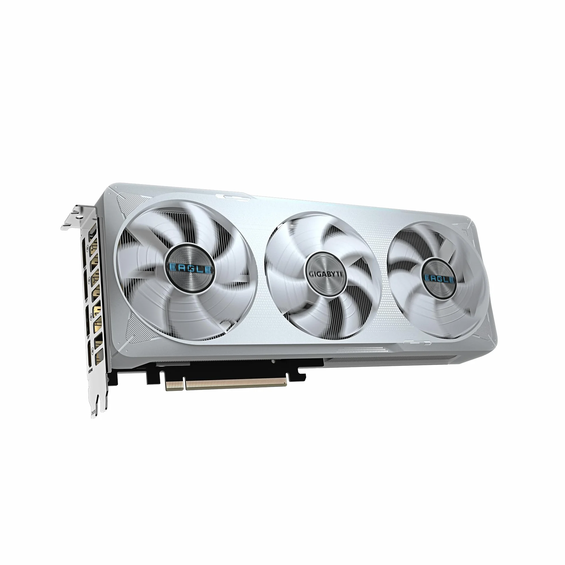 Gigabyte GeForce RTX 5070 Eagle OC Ice SFF 12G Grafikkarte - 12GB GDDR7, 192 Bit, PCI-E 5.0, 2587 MHz Core Clock, 3 x DP 2.1a, 1 x HDMI 2.1b, NVIDIA DLSS 4, GV-N5070EAGLEOC ICE-12GD