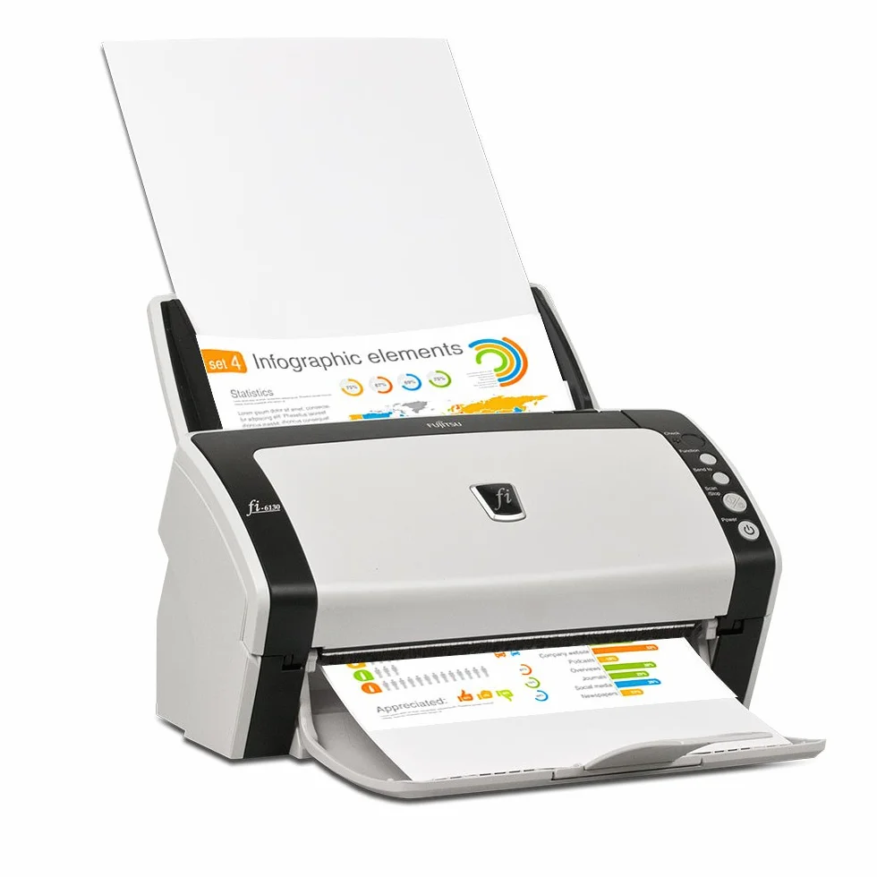 Fujitsu FI-6130 High Speed Scanner A4 (Generalüberholt)