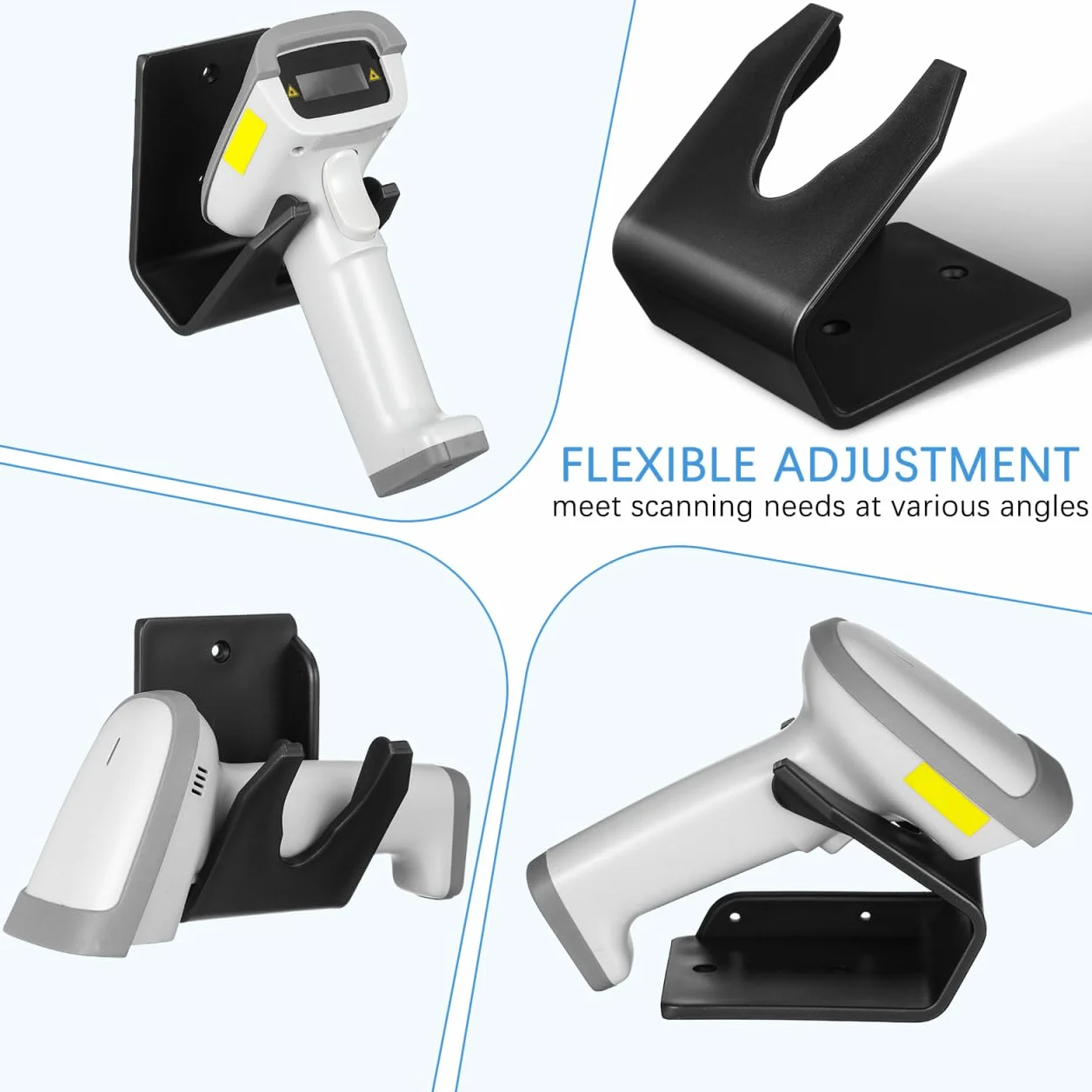 Didiseaon 5 Sets Barcode Scanner Halterung Für Schreibtisch Stabiler Halter Für Handscanner Universeller Barcode-Scanner Ständer Für Supermarkt Einzelhandel Und Bibliothek Kompakt Und Langlebig