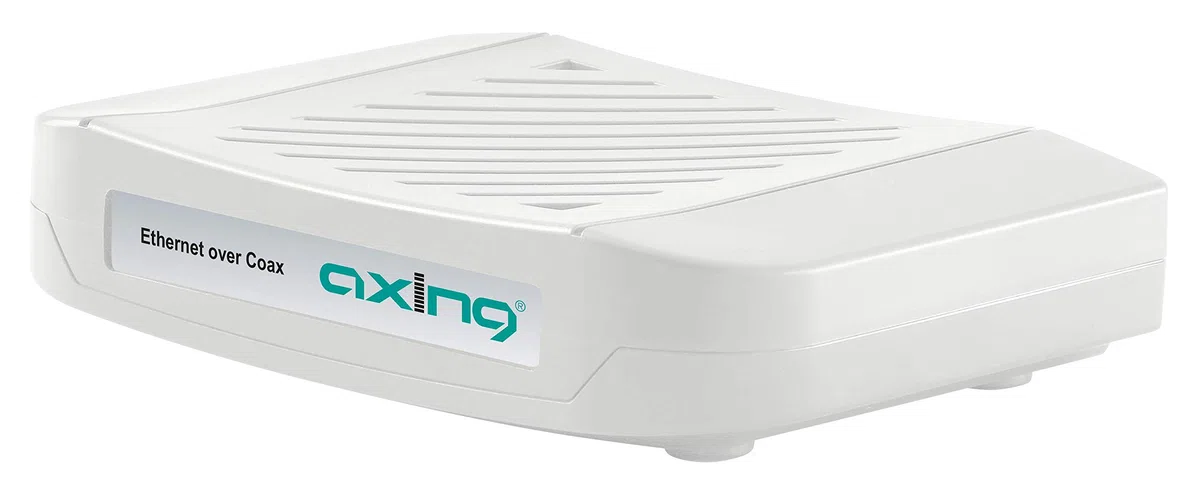 Axing EOC 1-32 Ethernet Over Coax G.hn Modem für Netzwerk über TV Koaxialkabel 1800 Mbps 5-204 MHz