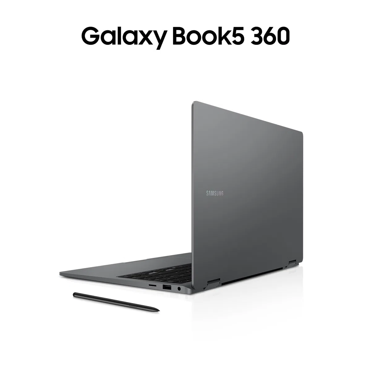 Samsung Galaxy Book5 360 15,6" 2-in-1-Laptop Intel Core Ultra 7 16 GB RAM 512 GB Speicher Moonstone Gray