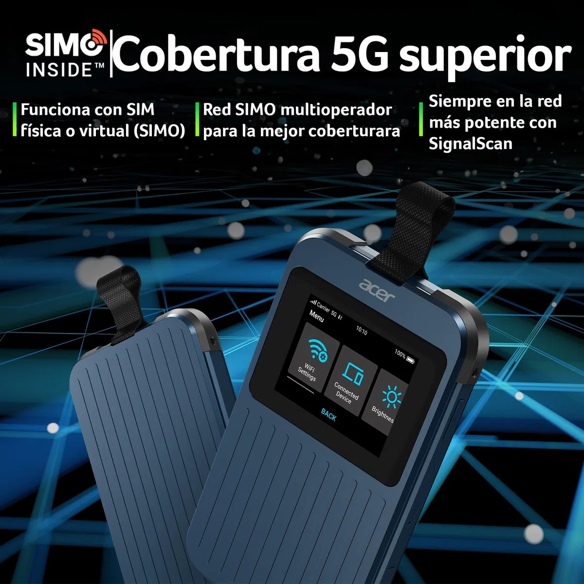 Acer Connect Enduro M3 5G Mobile Wi-Fi