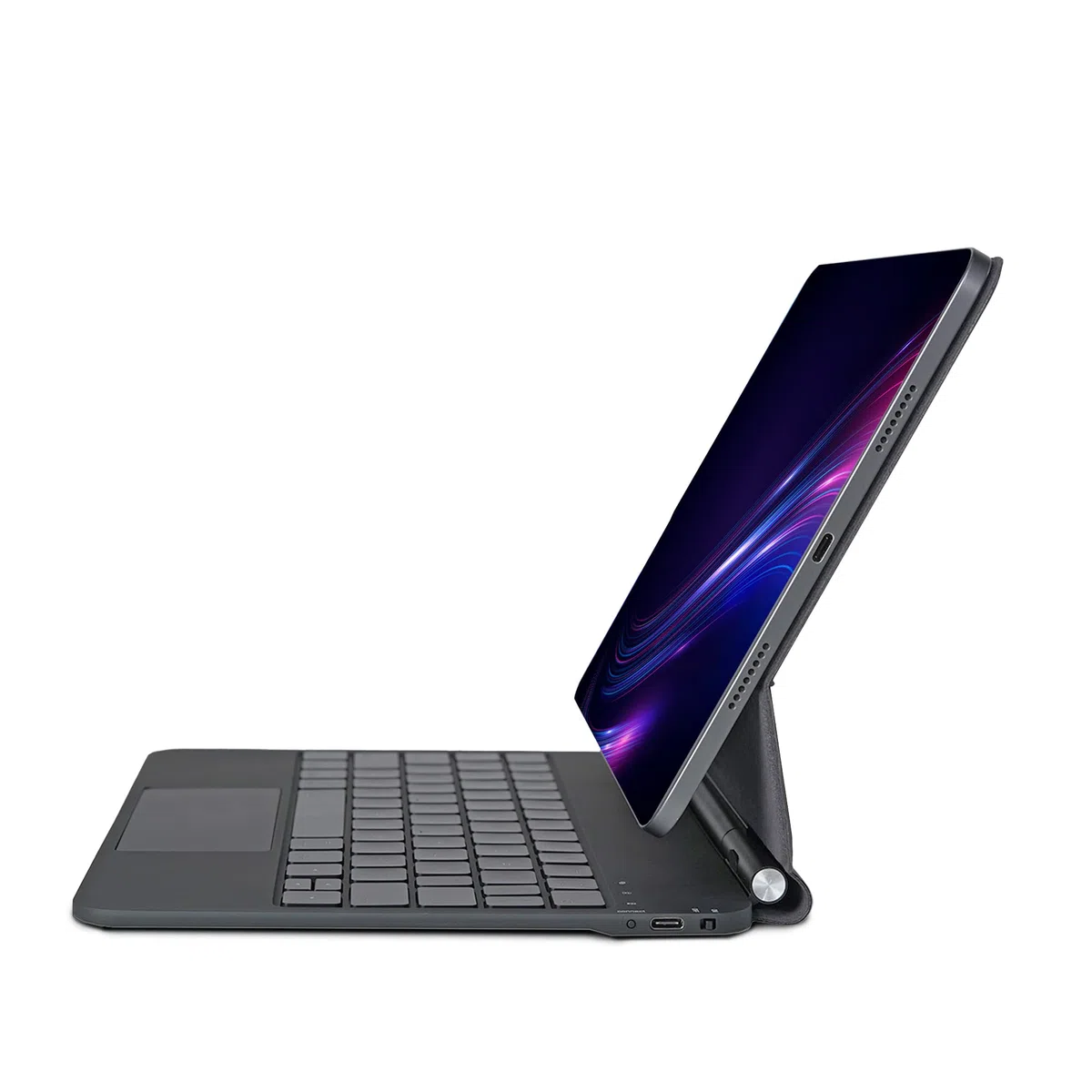 Magic Keyboard für Air 11 Zoll (M2 2024/M3 2025/M4 2026)&iPad Pro 11“ (1/2/3/4th) und 10.9“ Air 5/4th Gen Hülle mit Tastatur, Bluetooth, USB-C Ladefunktion, integriertes Trackpad, QWERTZ-Deutschlayout