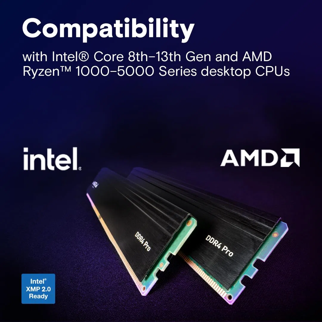 Crucial Pro DDR4 RAM 32GB Kit (2x16GB) 3200MHz, Intel XMP 2.0, PC Computer Arbeitsspeicher - CP2K16G4DFRA32A
