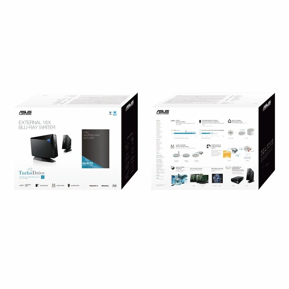 ASUS 90DD01L0-M69000 Bluray Brenner sch