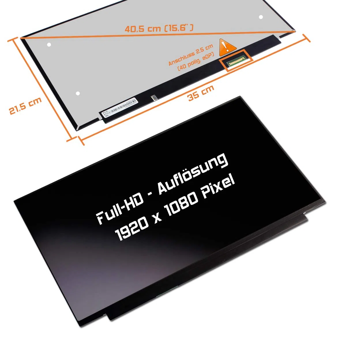 15,6" LED Display matt passend für LP156WFC (SP)(D1) LP156WFC-SPD1 72% Gamut Bildschirm Full-HD