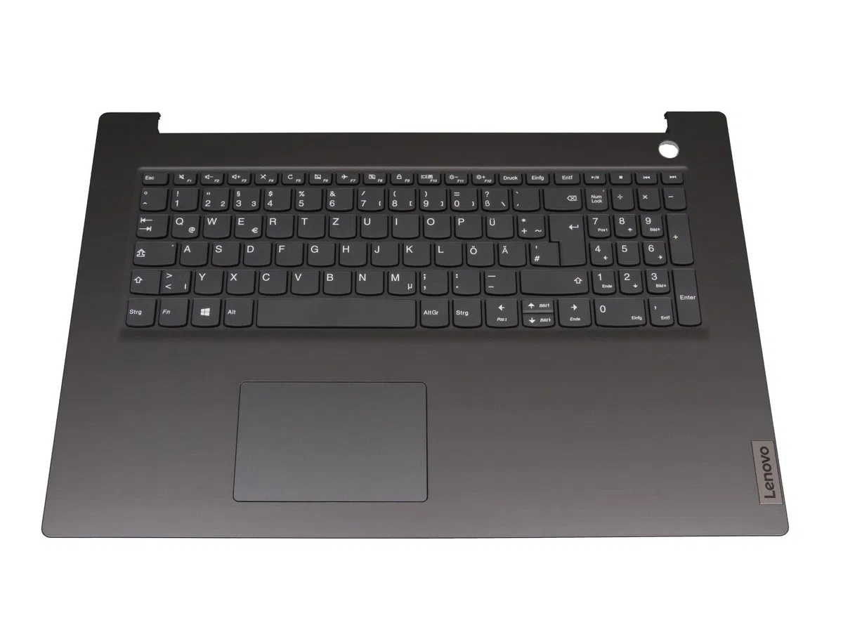 Lenovo V17-IIL (82GX) original Tastatur inkl. Topcase DE (deutsch) grau/schwarz