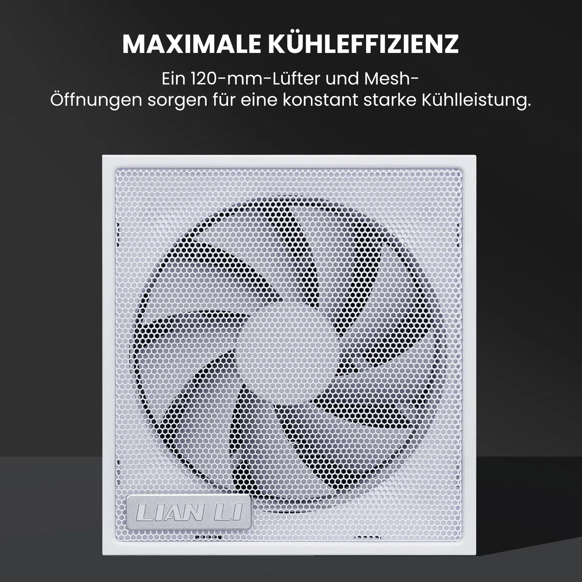 Lian Li SX0850P Netzteil – 850 W Weiß | 80 Plus Platinum Effizienz, Vollmodulare abnehmbare Kabel, ATX 3.1 & PCIe 5.1, Modernes & Leises Gaming-PC PSU