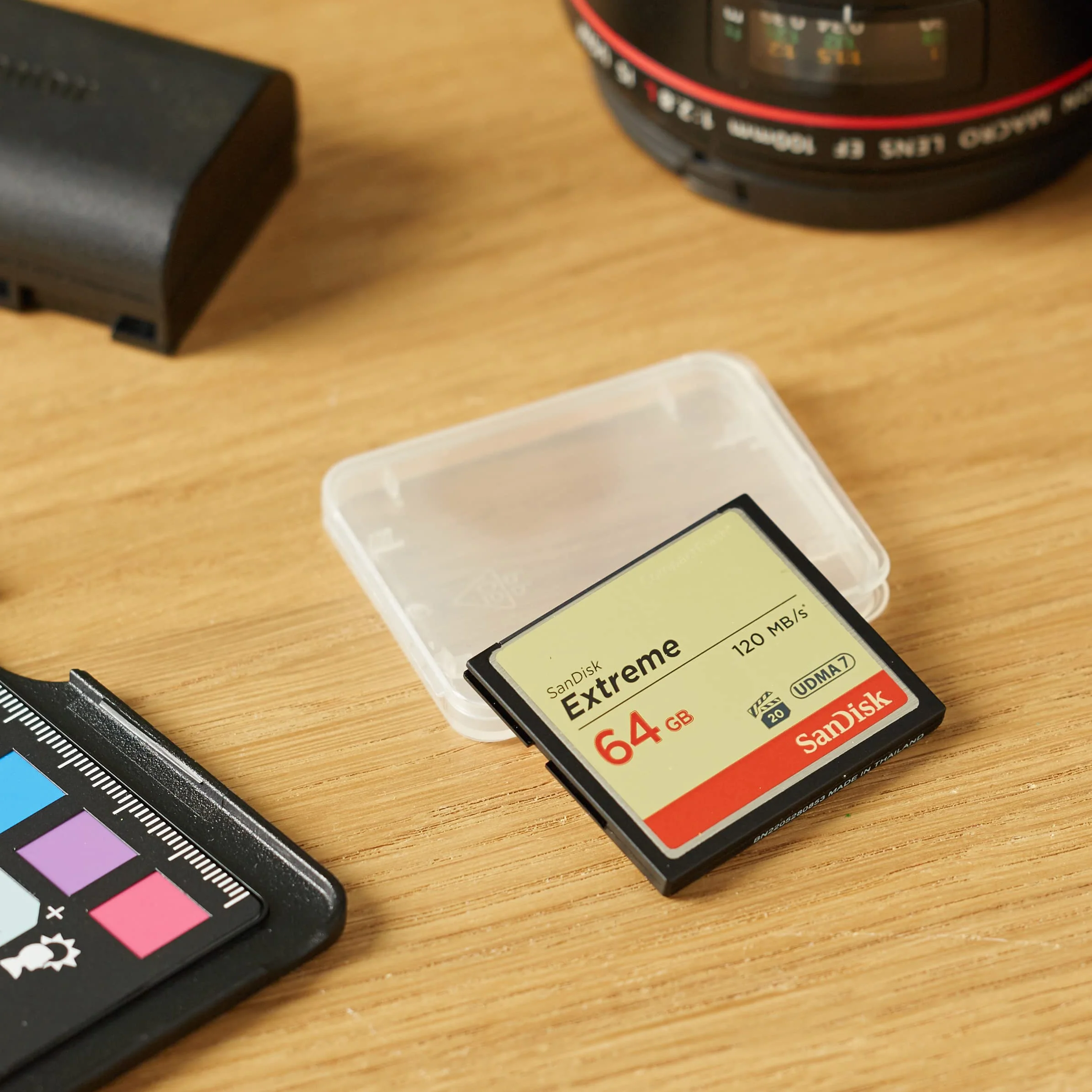 SANDISK Extreme CompactFlash Speicherkarte 64 GB (Für DSLR-Kameras, UDMA7, Schreiben mit 85 MB/s, Übertragen mit 120 MB/s, VPG-20 für Full-HD-Video)