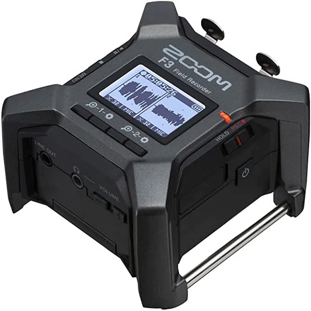 Zoom F3 Multi-Track Field Recorder & SanDisk Extreme microSDXC UHS-I Speicherkarte 128 GB + Adapter