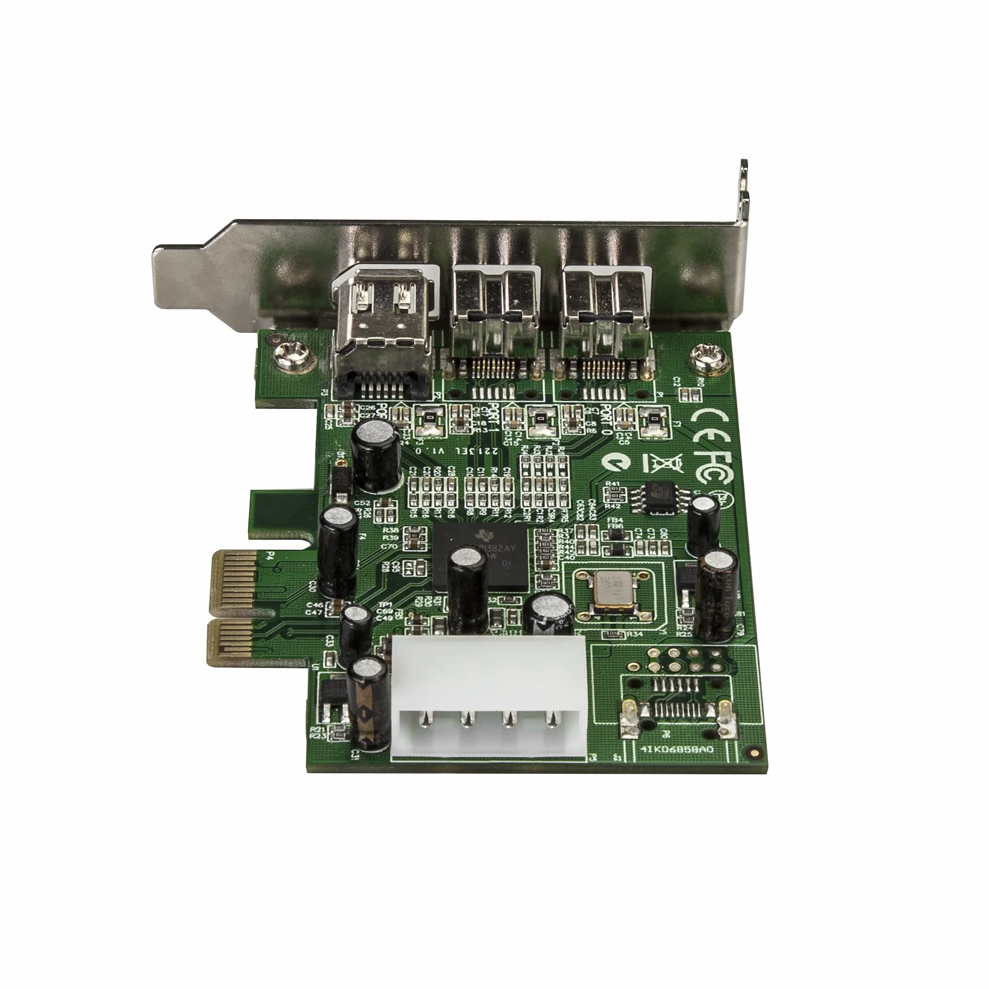 StarTech.com 3 Port 800+400 FireWire PCI Express Schnittstellen Low Profile Combo Karte - PCIe 3 Port FireWire Card - PCI-e 1 x Firewire 400 1394A 2 x FireWire 800 1394B