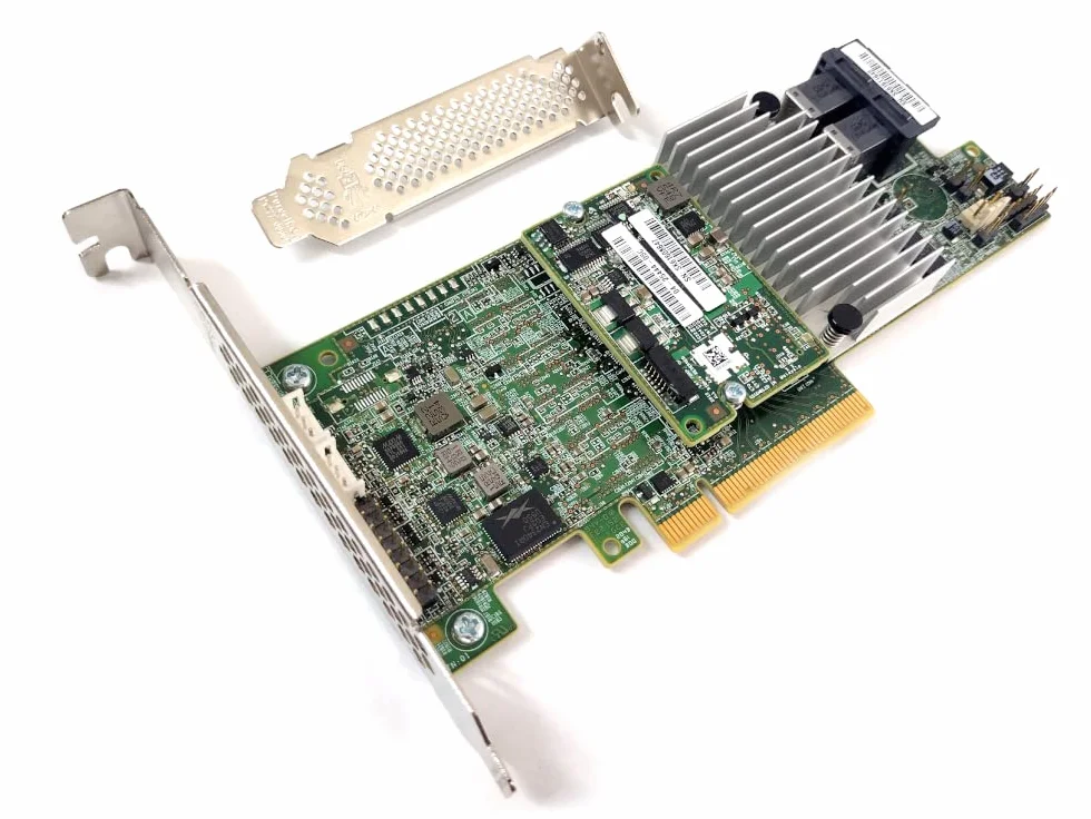 Broadcom MegaRAID SAS 9361-8i PCI Express x8 3.0 12Gbit/s RAID-Controller (SAS, SATA, PCI Express x8, 0, 1, 5, 6, 10, 50, 60, 1024 MB, DDR3, 1866 MHz)
