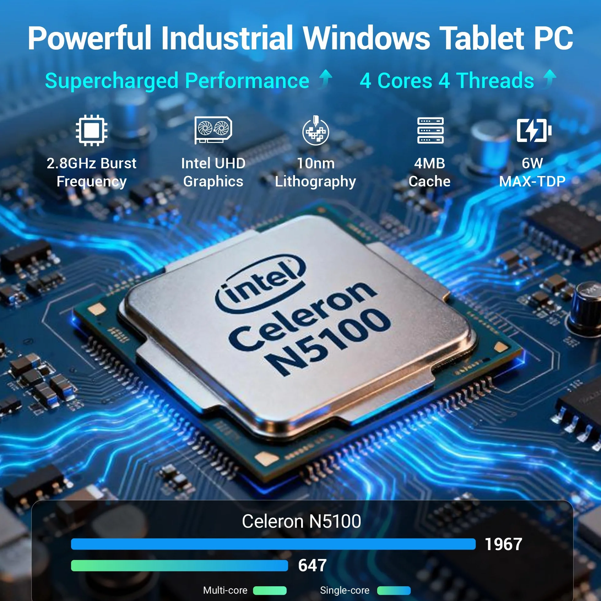 Tablet Panel Computer All in One 13,3 Zoll-HEIGAOLAPC Industrie Touch Panel PC Win11, N5100, Embedded Mini PC mit Touchscreen, 8GB Ram 128GB Rom 1920*1080 IPS, USB3.0*4, RS232, LAN, HDMI, Type-C 3,1