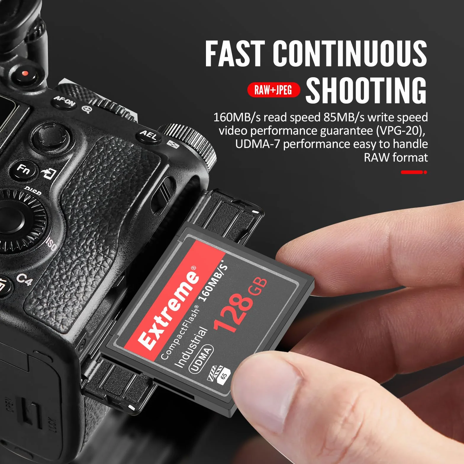 Extreme 64GB kompakte Flash-Speicherkarte, Original CF-Karte für professionelle Fotografen