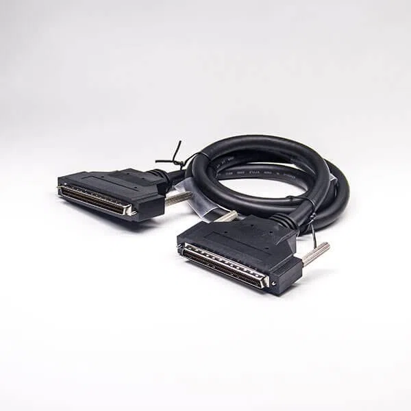 SCSI-Kabel HPDB Stecker auf HPDB 68-polig Stecker Schraubverschluss übergossenes Kabel, 2 m