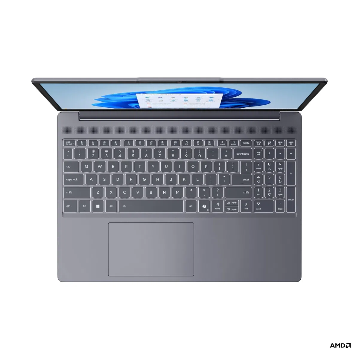 Lenovo IdeaPad Slim 3 Laptop 15.3" WUXGA AMD Ryzen 5 150 512GB SSD 16GB RAM Windows 11 Luna Grau