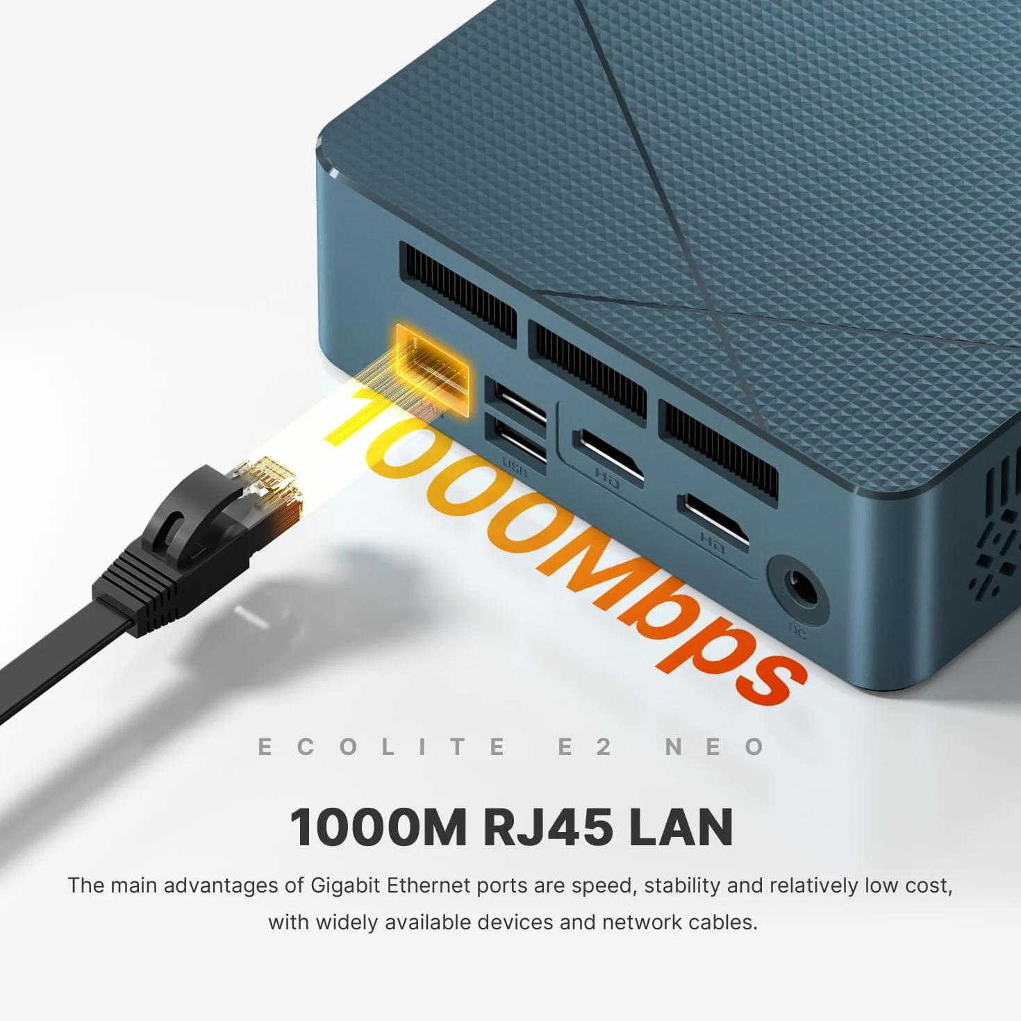 BOSGAME E2 Neo Windows 11 Pro Business Mini PC AMD Ryzen 5 3500U, 4C 8T, bis zu 3,7 GHz, 16 GB DDR4 RAM, 512 GB SSD, 4K@60Hz Triple Display, HDMI, Type-C, USB3.2, LAN, Wi-Fi 5, Bluetooth 5.0