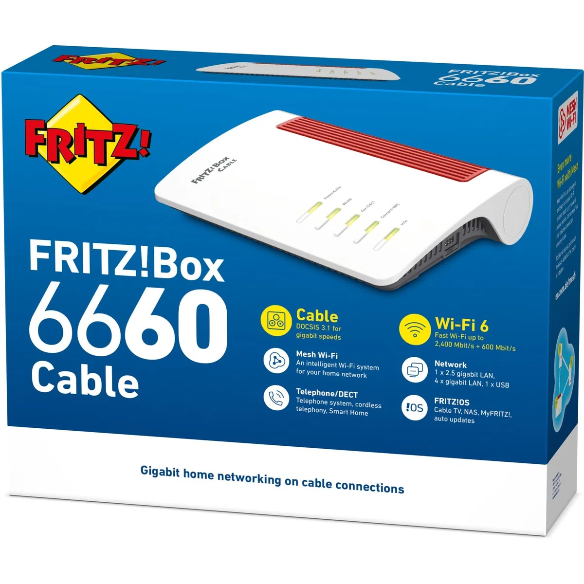 AVM FRITZ!Box 6660 Cable internationale Version