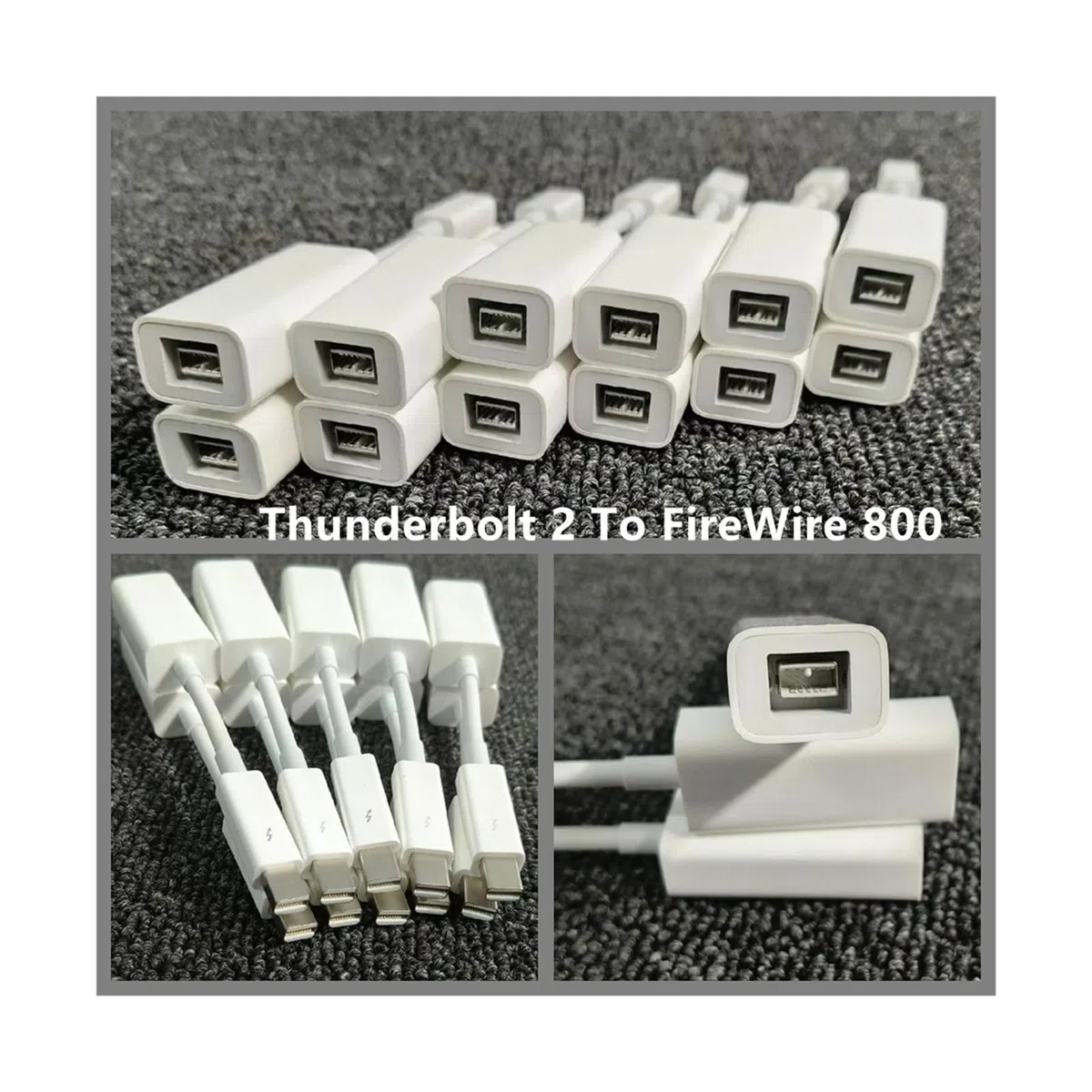 Thunderbolt 2 auf FireWire 800 9-Pin-Adapter auf Fire 1394B, geeignet for Mac-Computer mit Anschlüssen