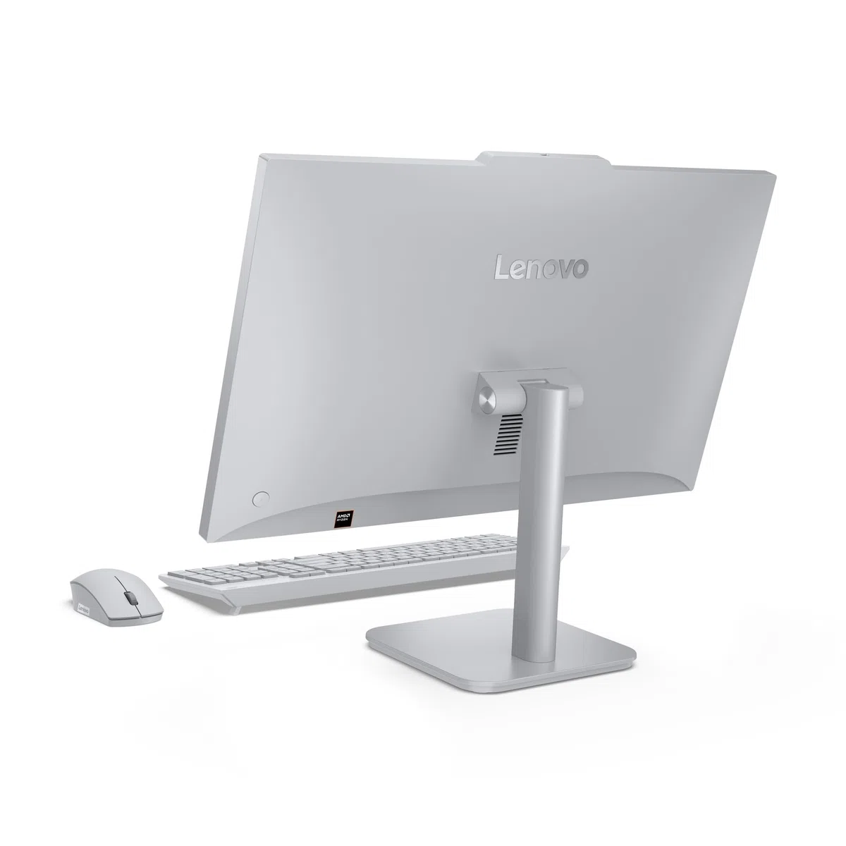 Lenovo AIO A105a All-In-One PC | 23.8" Full HD Display | AMD Ryzen 5 40 | 16GB RAM | 512GB SSD | AMD Radeon 610M Grafik | Windows 11 | Inkl. Maus und Tastatur | Grau | 3 Monate Premium Care