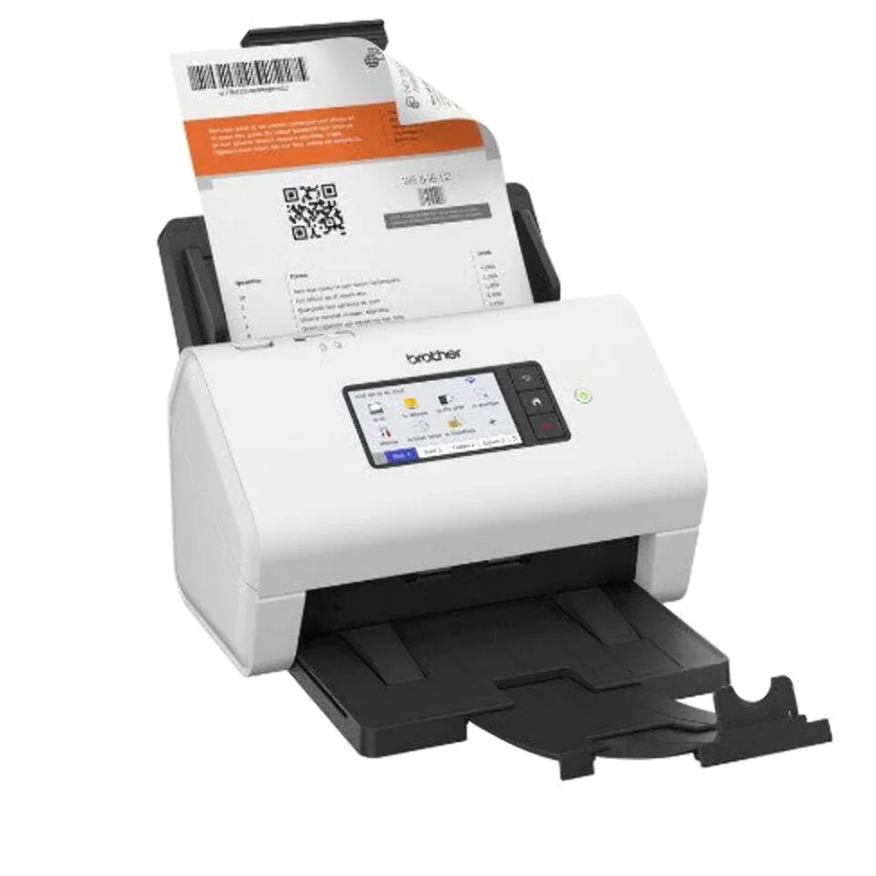 Brother AdS-4900w Scanner Con Adf + Alimentatore Di Fogli 600 X 600 Dpi A4 Nero, Bianco (adS-4900w 2-Sided Scan Up To - 60ppm / 120ipm 100 Sheet Adf