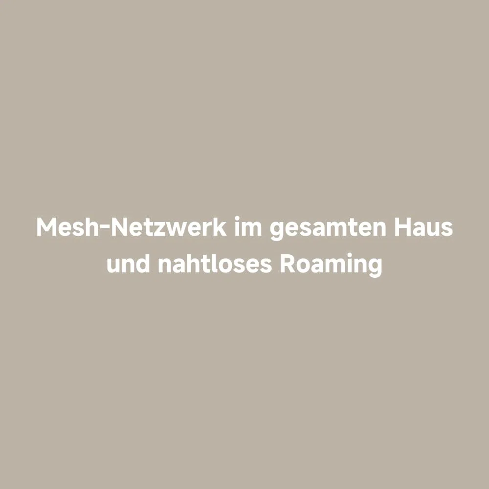WLAN-Router WiFi6 AX3000 – Gigabit-Port, Integriertes Mesh-Netzwerk, Maximale WiFi6-Geschwindigkeiten