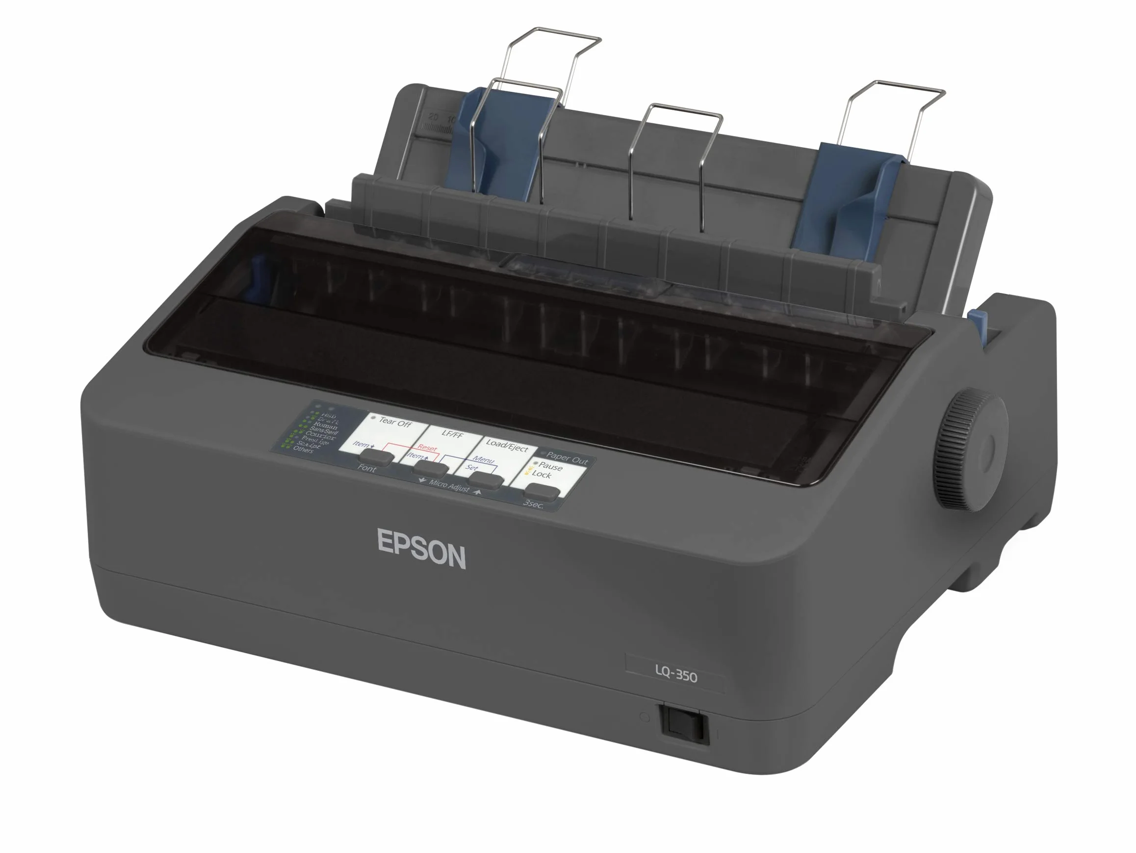 Epson LQ-350, 24 pins, 53 dB 22W, 200 V - 240 V AC, C11CC25001 (22W, 200 V - 240 V AC Parallel, Serial, USB 2.0)